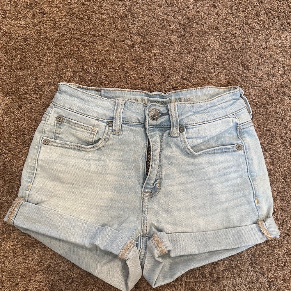 American eagle jean shorts